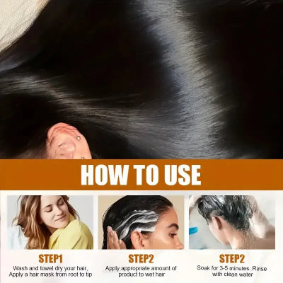 Keratin Hiusnaamio ja hoitoainesetti